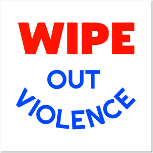 WIPE OUT VIOLENCE ))(( 60s Retro Hippie Make Love Not War Posters and Art